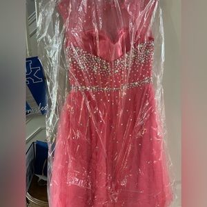 Short prom dress worn once!